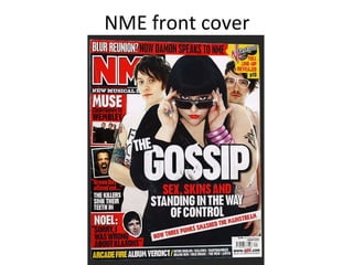 NME front cover 