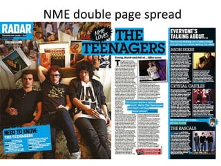 NME double page spread 