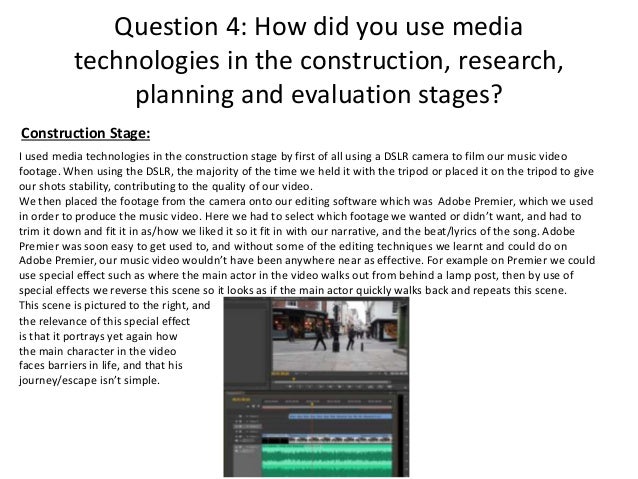 Media coursework evaluations
