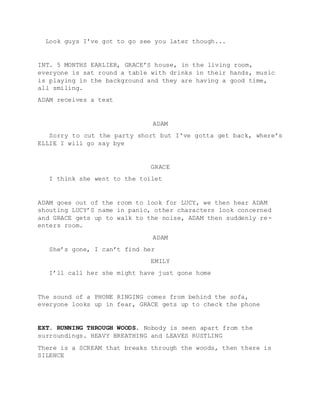 Media coursework script | PDF