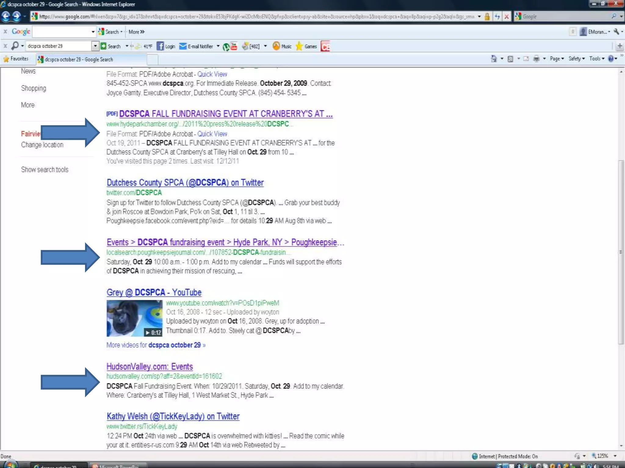 Media Coverage of DCSPCA Fundraiser