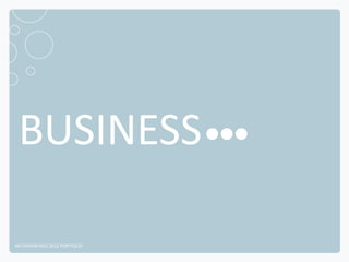 BUSINESS

NETADVANTAGE 2012 PORTFOLIO
 