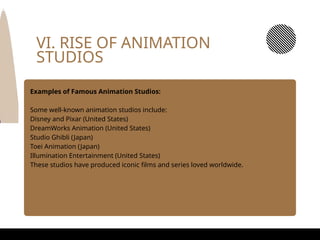 MEDIA, CULTURAL INFLUENCE, AND THE RISE OF ANIMATION | PPTX