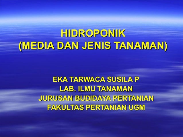 iMediai dan jenis tanaman ihidroponiki iMediai dan jenis tanaman ihidroponiki