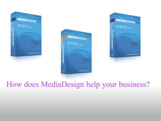 How does MediaDesign help your business?  