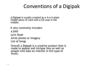 Media Digipack Analysis 2