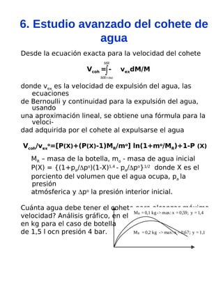 La construcción de un cohete de agua y su aplicación didáctica