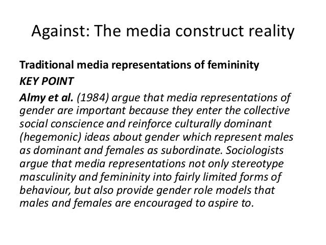 Essay about women in the media