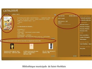 Bibliothèque municipale  de Saint-Herblain 