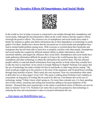 Media Effects On Police | PDF