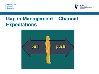 Gap in Management – Channel
Expectations
 