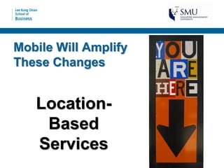 Mobile Will Amplify
These Changes


   Location-
    Based
   Services
 