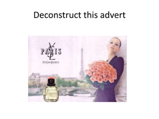 Deconstruct this advert

 