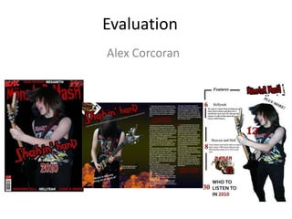 Evaluation Alex Corcoran  