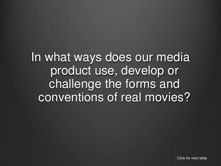 evaluation of media coursework Below are the four questions for my evaluation, answered in various different ways question 1 question 2 question 3 target audience feedback question 4. evaluation of media coursework Below are the four questions for my evaluation, answered in various different ways question 1 question 2 question 3 target audience feedback question 4.