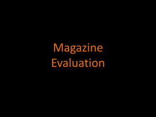 MagazineEvaluation 