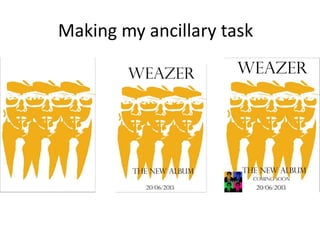 Making my ancillary task
 