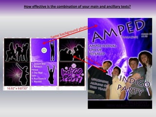 How effective is the combination of your main and ancillary texts?Same background photoSame photo