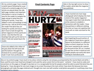 Media evaluation final