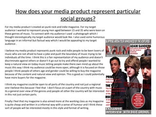 Media evaluation final