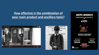 How effective is the combination of
your main product and ancillary texts?
 