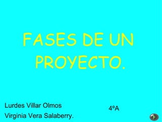FASES DE UN  PROYECTO. ,[object Object]
