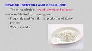 Media for industrial fermentation | PPTX