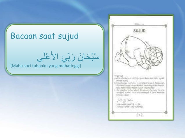 Tata Cara Sholat Dan Bacaannya Beserta Gambarnya - Menata Rapi