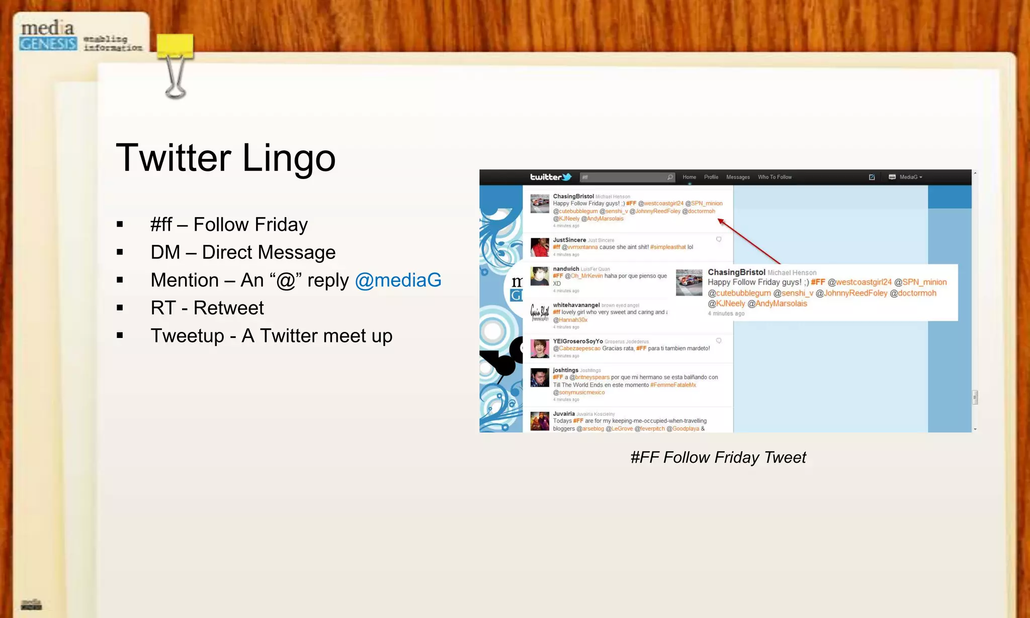 Twitter TrendsMost mentioned topics appear as top “Trends”