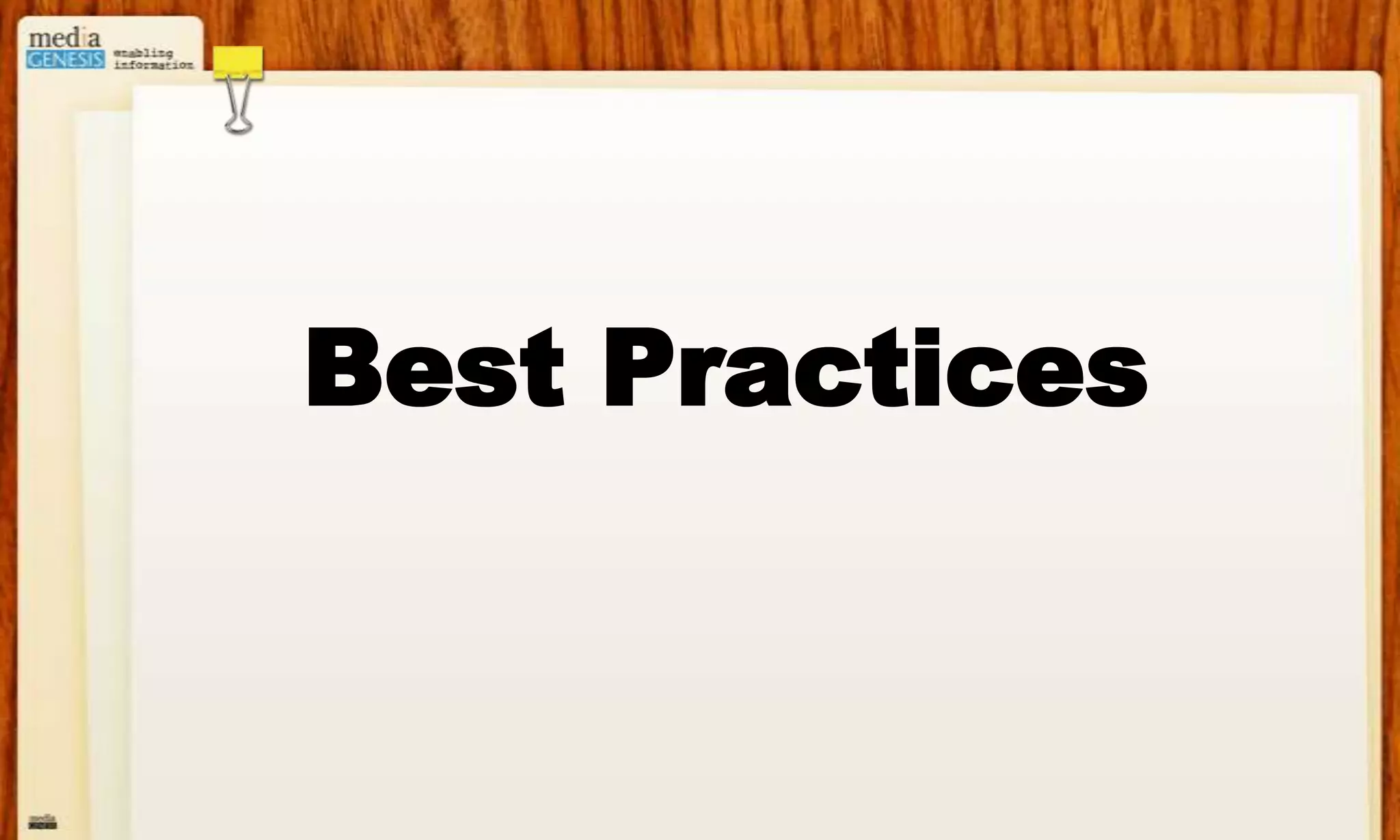 Twitter can be used at every levelSenior – Thought LeadershipMarketing – ListeningPublic Relations – AnnouncementsSales/HR – Research on potential clients and internally for office events