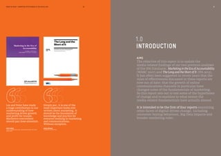 MEDIA IN FOCUS — MARKETING EFFECTIVENESS IN THE DIGITAL ERA
INTRODUCTION
1.0
AIMS
The objective of this report is to update the
media-related findings of our two previous analyses
of the IPA Databank: Marketing in the Era of Accountability
(WARC 2007) and The Long and the Short of It (IPA 2013).
It has often been suggested in recent years that the
rules of effectiveness discussed in these reports are
now out of date; that the growth of online
communications channels in particular have
changed some of the fundamentals of marketing.
So this report sets out to test some of the hypotheses
of change and to examine to what extent the
media-related fundamentals have actually altered.
It is intended to be the first of four reports examining
other facets of digital-driven change, including
consumer buying behaviour, Big Data impacts and
broader marketing rules.
06 07
In association with
The Long and the
Short of It
Balancing Short and Long-Term Marketing Strategies
Les Binet, Head of Effectiveness, adam&eve DDB
Peter Field, Marketing Consultant
CHIEF MARKETING AND COMMUNICATIONS OFFICER
UNILEVER
KEITH WEED
Les and Peter have made
a huge contribution to our
understanding of how
marketing drives growth
and profit for brands.
Marketers everywhere
should pay close attention.
FOUNDER EATBIGFISH
ADAM MORGAN
Simply put, it is one of the
most important books ever
written about marketing. It
should be the foundation of
knowledge and practice for
everyone working in marketing
and communications.
Without exception.
 