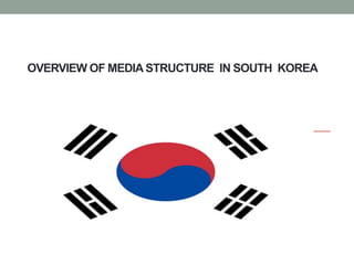 OVERVIEW OF MEDIA STRUCTURE IN SOUTH KOREA
 