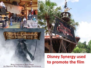 Disney Synergy used to promote the film