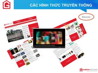 CÁC HÌNH THỨC TRUYỀN THÔNG 
Banner  