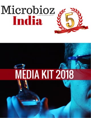 MEDIA KIT 2018
Microbioz
India
www.microbiozindia.com
 