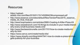 What Is Media Kit.pdf Media kit basics | PDF