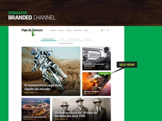 Mediakit PapodeHomem | Julho 2015