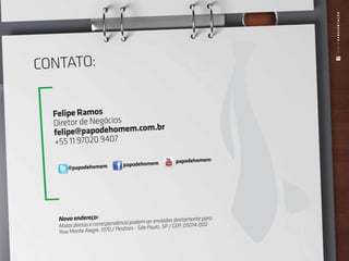 Mediakit PapodeHomem | Julho 2015