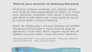 Media kit Samsung Discovery 2015-2