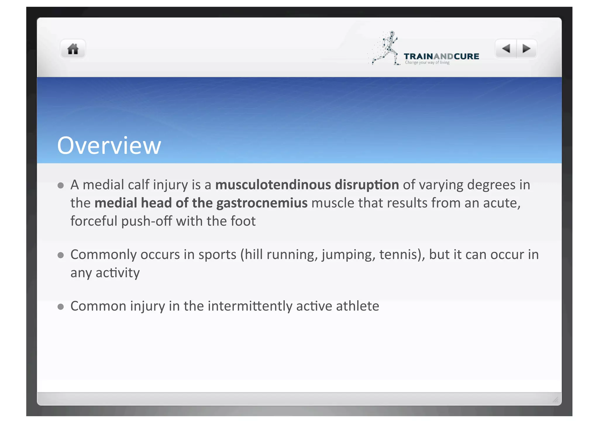 Medial calf muscle rupture | PDF