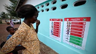 Mother & Child reading English poster
 