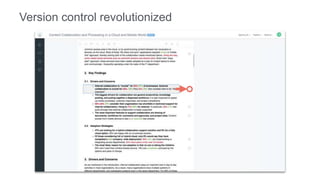 Version control revolutionized
 