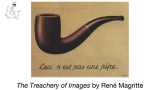 The Treachery of Images by René Magritte
 