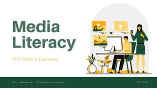Media Information Literacy (Introduction)