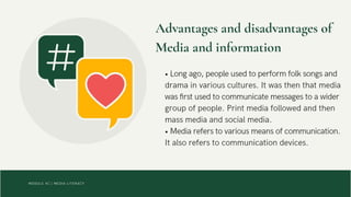 Media Information Literacy (Introduction)