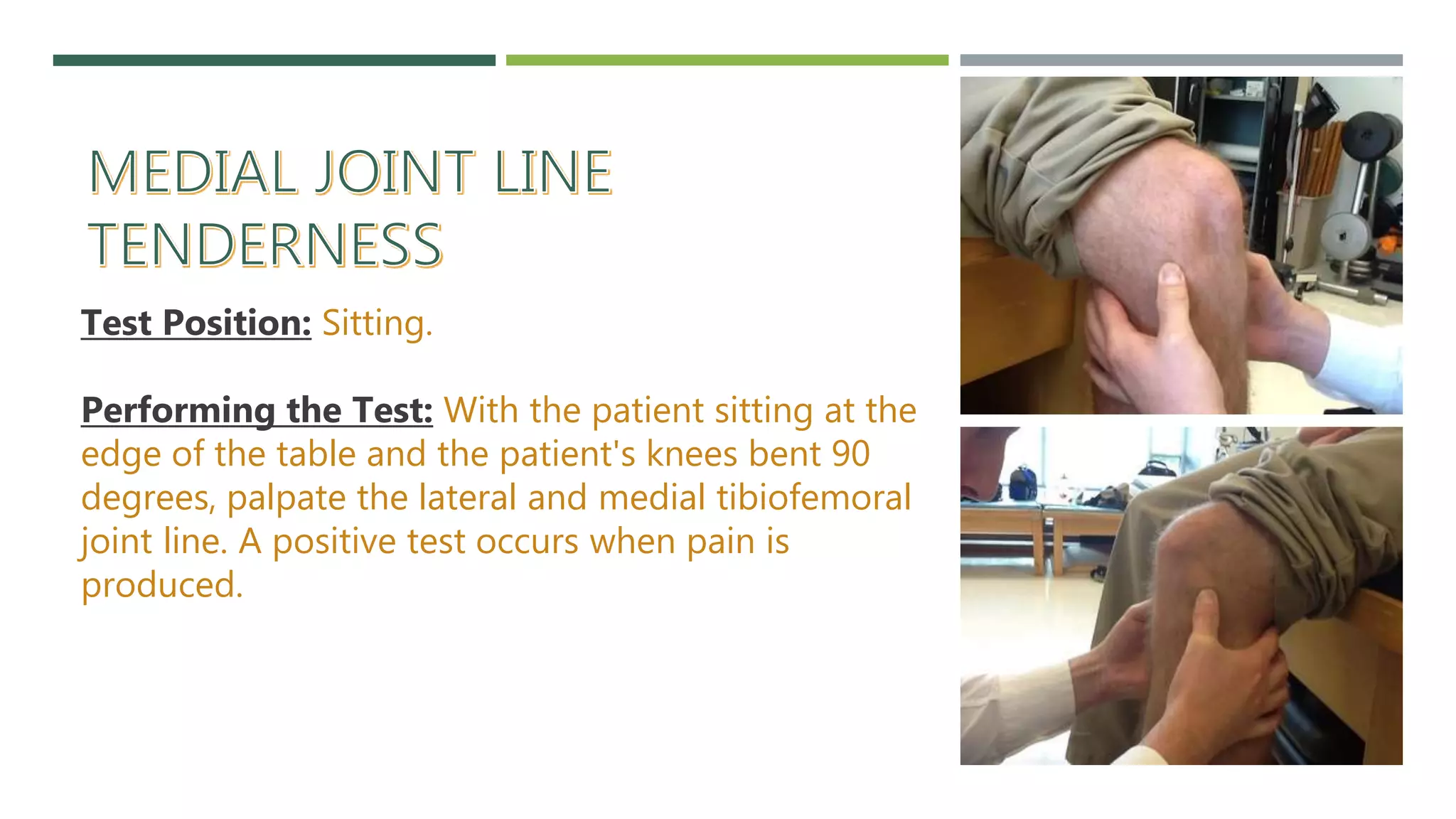 Medial meniscus injury and physiotherapy treatment | PPT