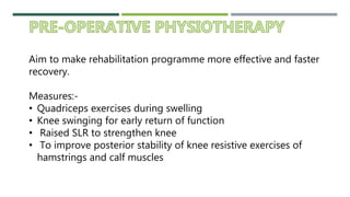Medial meniscus injury and physiotherapy treatment | PPT