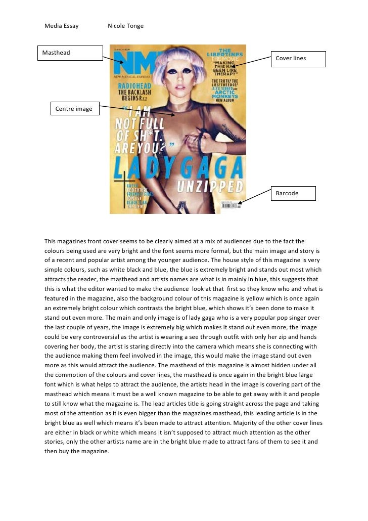 essay on magazine