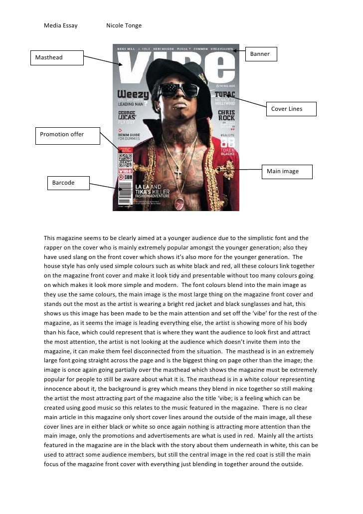 essay on magazine