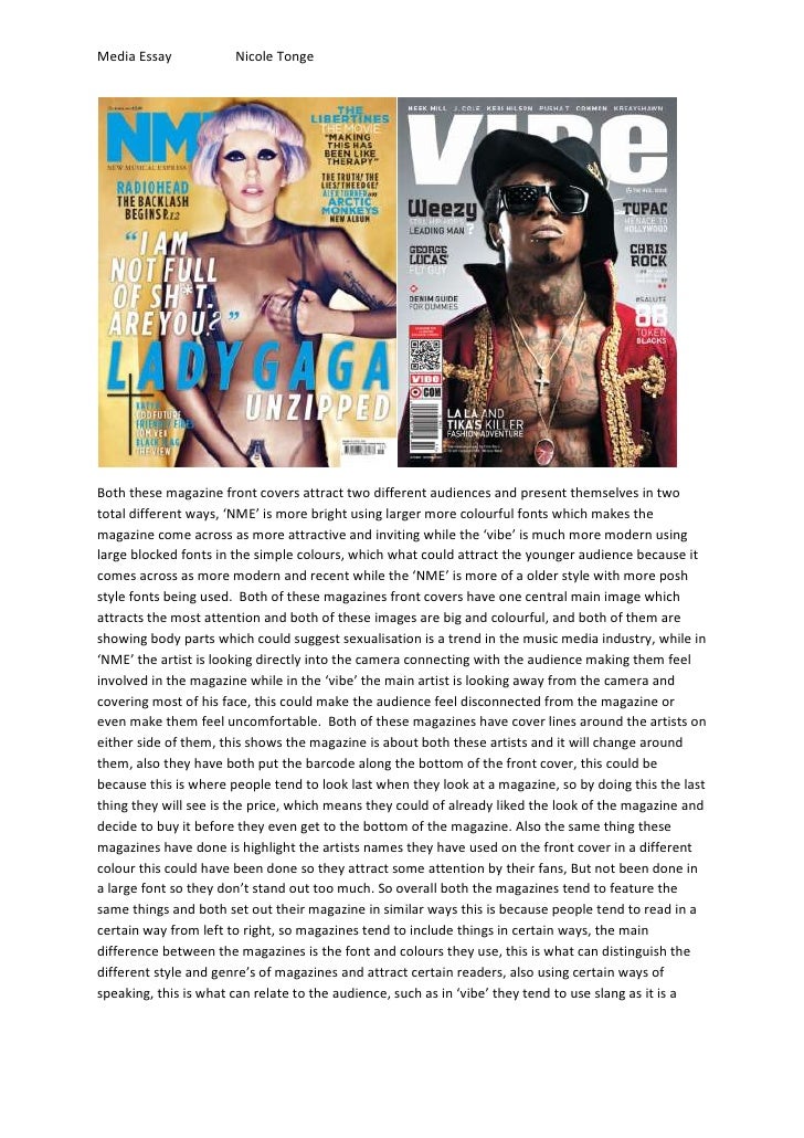 essay on magazine